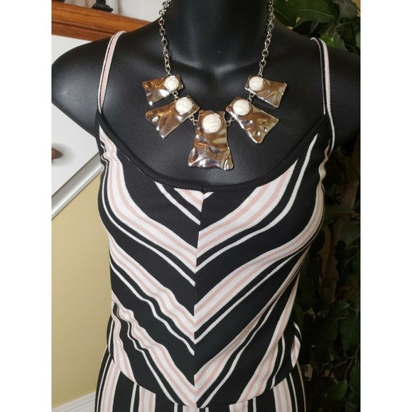 Just Be... Women Striped Jumpsuit 3X - Picture 2 of 8